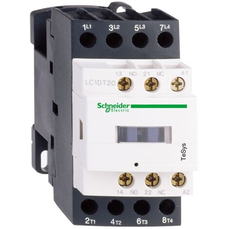 Contacteur TeSys LC1D 4P AC1 440V 20 A bobine 230 V CA - LC1DT20P7