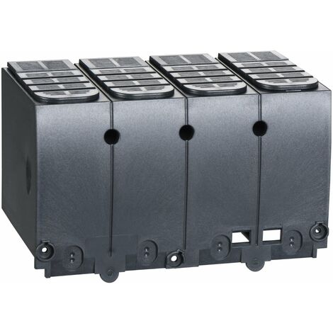 Schneider Electric – Cache-borne long 4P LV429518 – Accessoire de sécurité pour disjoncteurs NSX100-250 – Isolation et protection fiables