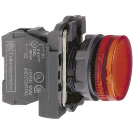 Harmony voyant rond Ø22 - IP66 - bleu - LED intégrée - 240 V - XB5AVM6 (1/5)
