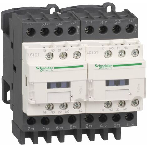 Contacteur inverseur TeSys LC2D 4P AC1 440V 40 A bobine 230 V CA - LC2DT40P7