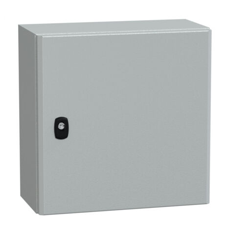 enveloppe universelle acier - spacial s3d - 400 x 400 x 200 mm - schneider electric nsys3d4420 (1/4)