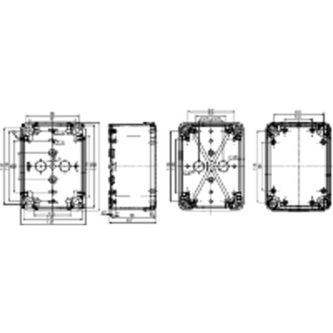 boîte industrielle - thalassa - abs - 164 x 121 x 87 mm - schneider electric nsytbs16128 (1/6)