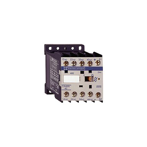 Contacteur CA4K 3 F plus 1 O instantané 10 A 24 V CC - CA4KN31BW3 (1/4)