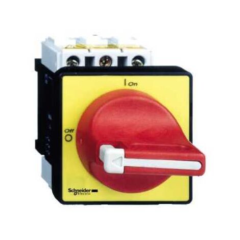 TeSys VCD - inter.-sectionneur - 3P - 690V 12A - poignée rouge cadenassable