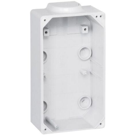 Embase P17 boîtier 220x125mm pour plastron 220x125mm pour composer un coffret P17 - LEGRAND
