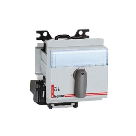 Commutateur rotatif modulaire 2 directions avec arrêt - 2P 16A 400V - 3 modules - LEGRAND