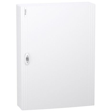 Schneider Electric – Coffret électrique nu PrismaSeT XS – 4 rangées – 24 modules – Indice de protection IP40 – Installation en intérieur - LVSXL424