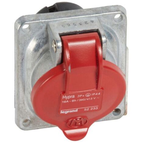 Socle Saillie Prisinter Martin Lunel IP44 16A 380/415V 3P+N+TC – Référence 054107