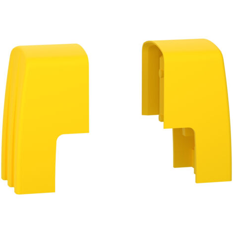 Acti9 iC60, lot de 10 flasques latérales pour peignes 2 pôles - A9XPE210