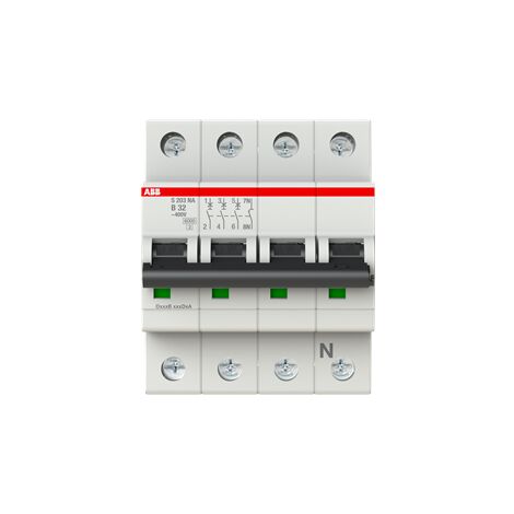 Disjoncteur S200 3P+N B 32 6kA NA - ABB2CDS253103R0325