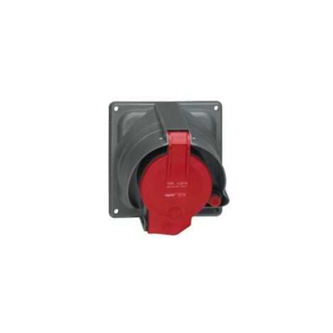 prisinter fixe 63 ampères 3p+t ip44 rouge - legrand hypra 53603 (1/5)