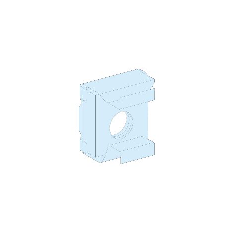 PrismaSeT G Active - Ecrous clipsables sur montant fonctionnel - lot de 20 - M6 - LVS03194
