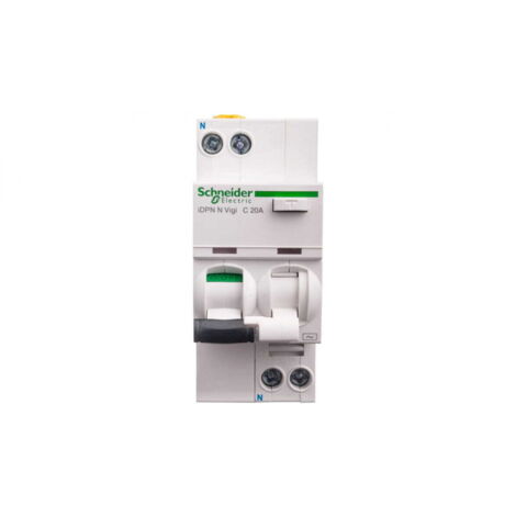 IDPN N Vigi disjoncteur diff 1P+N  20A 30 mA courbe C-type AC - A9D31620