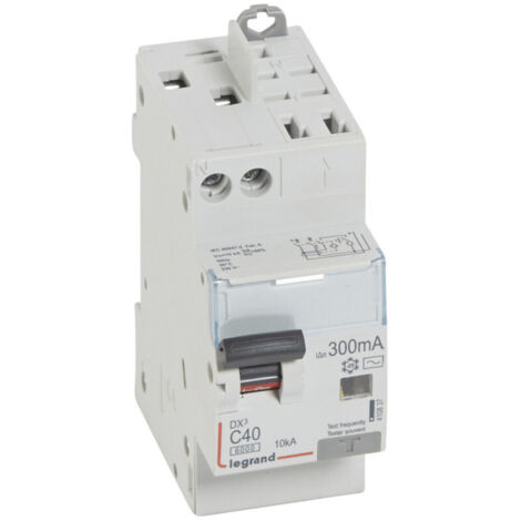 Disjoncteur Différentiel DX3 1P+N Courbe C 40A 300mA 6kA - LEG410837