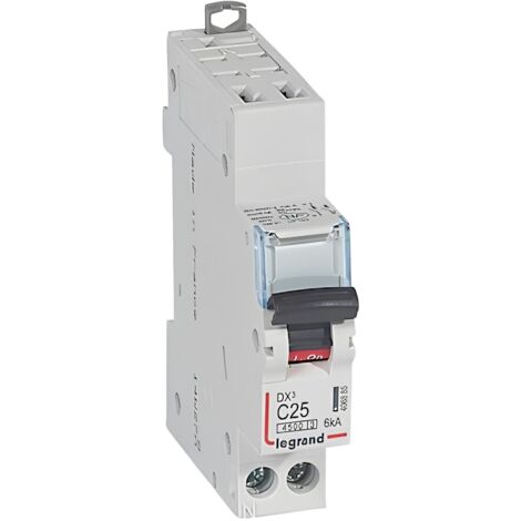 Dnx3 disjoncteur 1p+ng c25 4500a-6ka auto (406885)