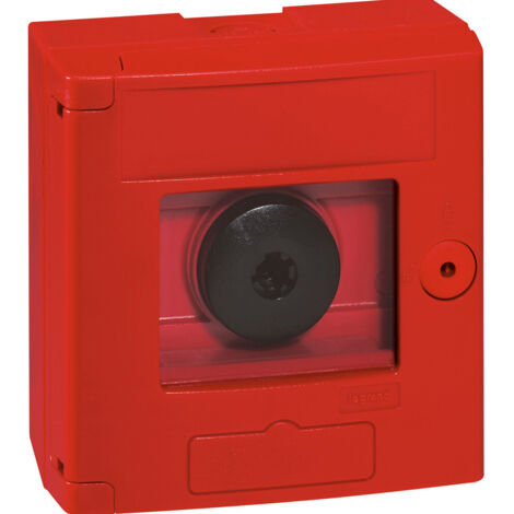 coffret coup de point - rouge - 125 x 125 mm - legrand 038011