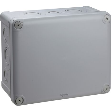 Boîte De Dérivation Étanche Schneider Mureva Box 225x175x100 IP55 12 Entrées Gris - ENN05093 (1/2)