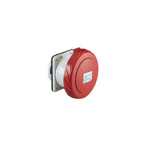 PratiKa - socle de prise droite -16A -3P+N+T - 380-415 V CA- IP67 - à vis - PKF16G735
