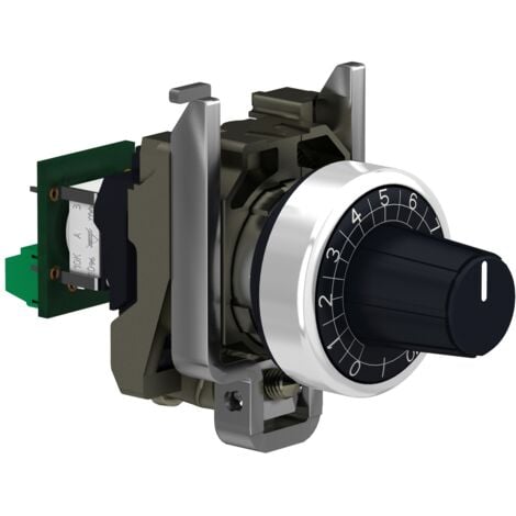 Harmony XB4 - potentiomètre complet - Ø22 - 10k - raccordement sur bornier