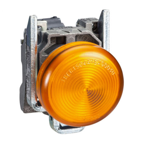Harmony XB4 - voyant lumineux BA9s - Ø22 - orange - direct 250V max - vis étrier (1/3)