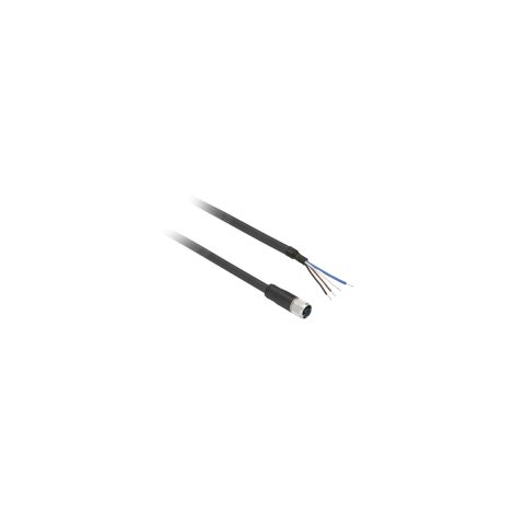 Xzcp0941l5 Schneider Osisense Xz - Connecteur Pré-câblé - Droit Femelle - M8 - 4 Broches (1/2)