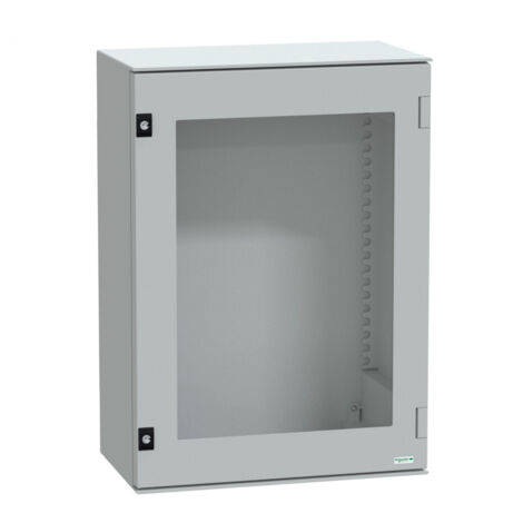 Thalassa PLM - Coffret polyester 747x536x300 - Porte transparente - IP66 Ral7035 - NSYPLM75TG (1/3)