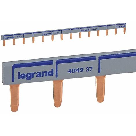 Peigne de raccordement réversible (phase + neutre) - 57 modules - 404937 - Legrand