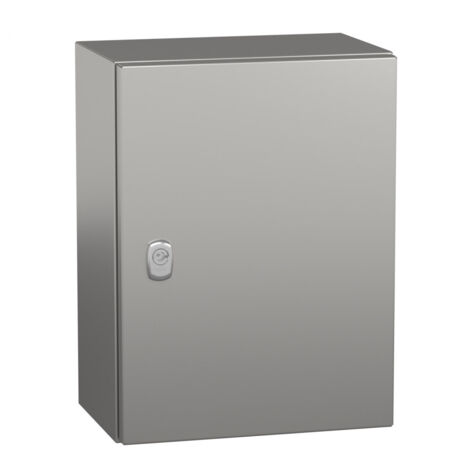 Spacial S3X - enveloppe compacte - inox 304L - finition brossé - 400x300x200mm - NSYS3X4320 (1/4)