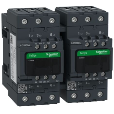 Cont Inv Everlink 3P Ac3 440V 50A Bob 230V Ca-50/60Hz - LC2D50AP7 (1/2)