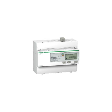 Acti9 iEM - compteur d'énergie tri - 125A - multi-tarif - alarme kW - Mbus - MID - A9MEM3335