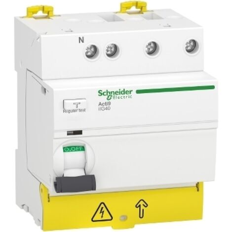 Acti9 IIG40 A9R77740 interrupteur différentiel tête de groupe - 3P+N 40A 300mA type AC (1/2)