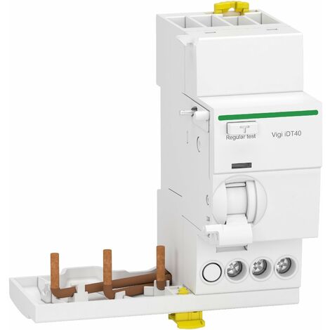 module différentiel vigi - idt40 - 3 pôles - 40a - 30 ma - type ac - schneider electric a9y62340 (1/4)
