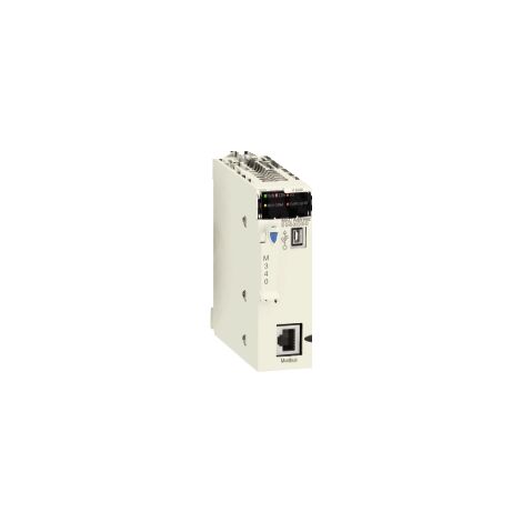 Modicon M340 - processeur - 1024 E/S TOR 256 E/S ANA - 1Modbus - BMXP342000