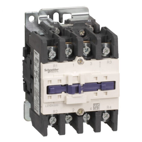TeSys LC1D - contacteur - 4P (2F+2O) - AC-1 440V - 80A - bobine 48Vca - LC1D65008E7 (1/4)