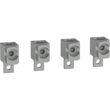 Compact NSX INS/INV - lot 4 bornes aluminium - =250A - pour câbles 120 à 240mm²