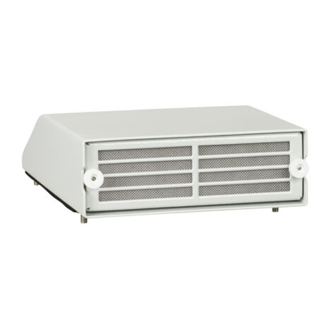 ClimaSys CA - capot - IP55 - aluzinc - découpe 125x125mm - NSYCAP125LZF (1/4)