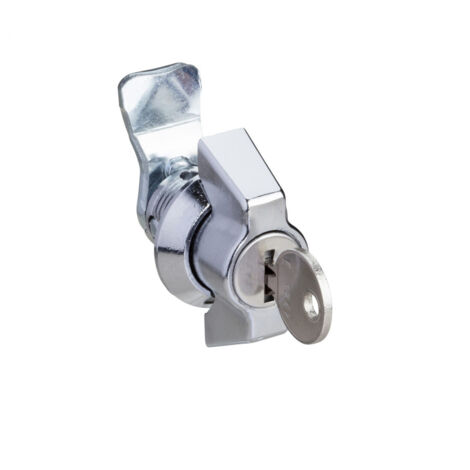 Serrure bouton chromé 1242E - NSYCL1242ECSX (1/4)