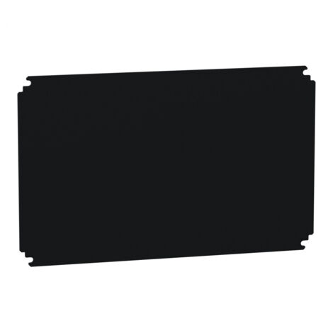 Spacial - châssis plein isolant - bakélite - pour coffret H=600xL=400mm - NSYMB64 (1/4)