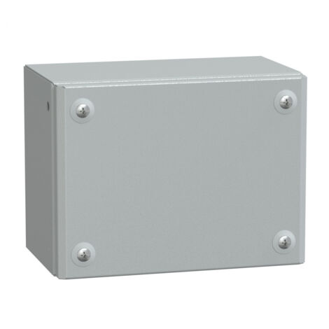 boite acier - spacial sbm - 150 x 200 x 120 mm - couvercle plein - schneider electric nsysbm152012 (1/3)