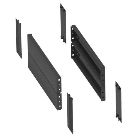 Spacial SF/SM - jeu 4 trappes latérales - pour socle 200x500mm - NSYSPS5200 (1/4)