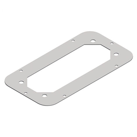 Spacial - plaque passe-câbles - 1xFL21 - pour coffret S3D - acier - 245x130mm - NSYTLCFL (1/4)