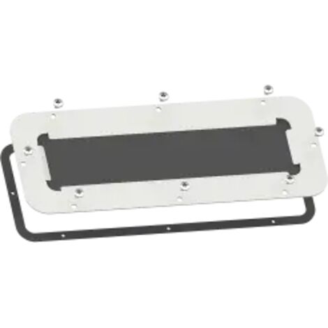 Spacial - plaque passe-câbles FlexiCable - pour coffret S3D - acier - 545x130mm - NSYTLFME (1/3)