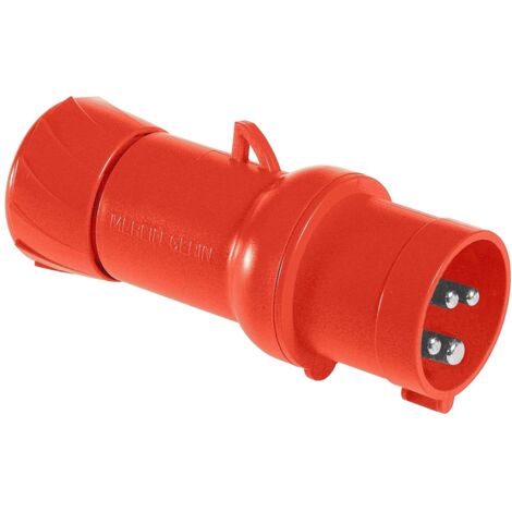Fiche Schneider mobile industrielle 3X32A+T 400V IP44 rouge PKX32M434