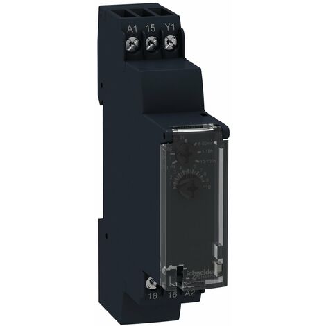 Harmony Time RE17 - Relais Temporisé Modulaire - 1OF - 24Vcc 24 à 240Vca - RE17RHMU (1/4)