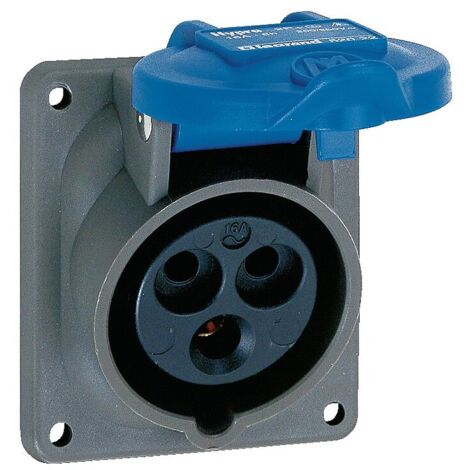 Legrand Starkstrom-Steckdose Hypra – IP44, 16 A, 380/415 V, 3P+N+E, Für Oberflächenmontage