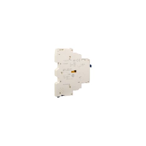 bloc contact auxiliaire tesys - pour gv2 / gv3 - 1o/f - 2.5a - latéral - schneider electric gvam11 (1/4)