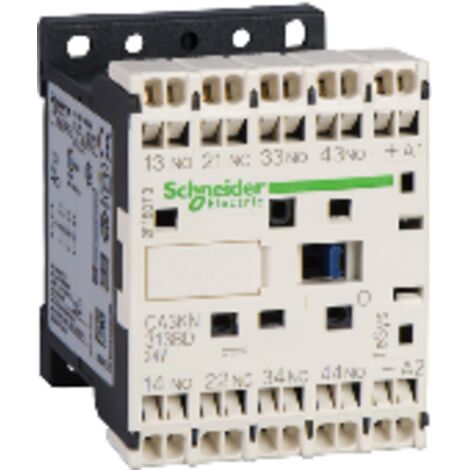 TeSys CA4K - contacteur - 3F+1O - instantané - 10A - 24Vcc  - CA4KN313BW3 (1/4)