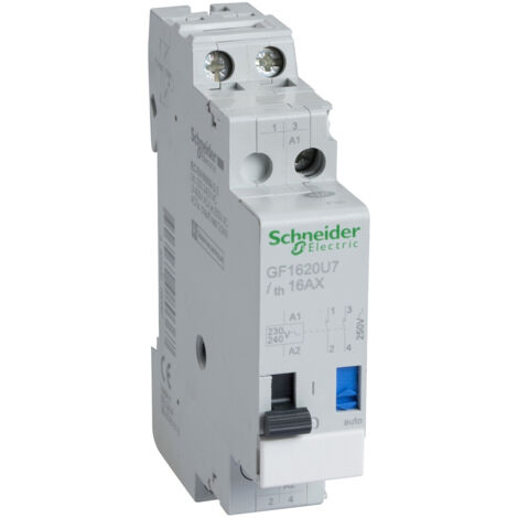 TeSys GF16 télérupteur bobine 230..240V 50/60Hz 2F 16A SCHNEIDER GF1620U7