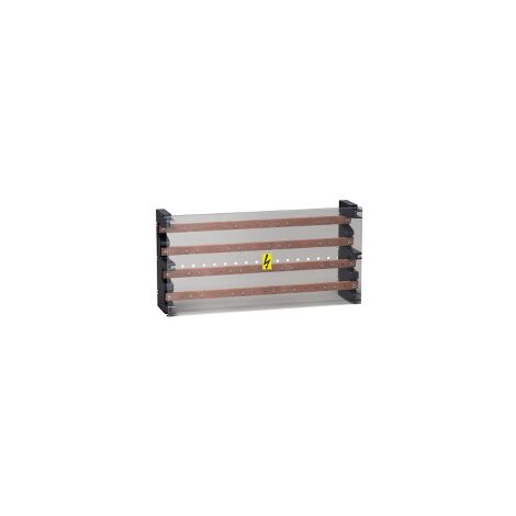 Schneider Electric – Répartiteur étagé 400A 4P – Mode d'installation horizontale/verticale – Tension 440V CA – Dimensions 235x470x115mm