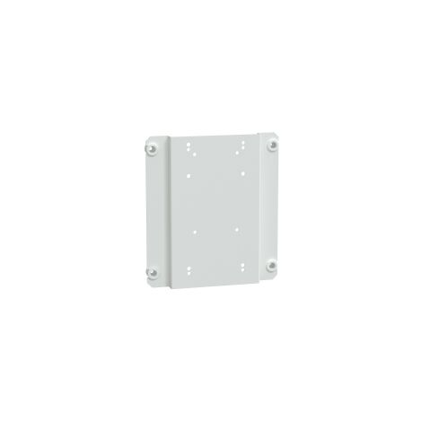 Schneider – Platine gaine NSX/INS 400A – Fixe superposé L300 – RAL 9003 – Tôle d'acier avec traitement électrophorèse